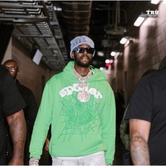 Spider worldwide×young thug sp5der websuit hoodie